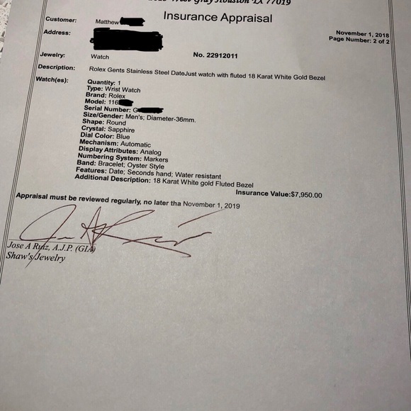 2010 Men’s Rolex Datejust w Oyster Bracelet - Picture 3 of 4